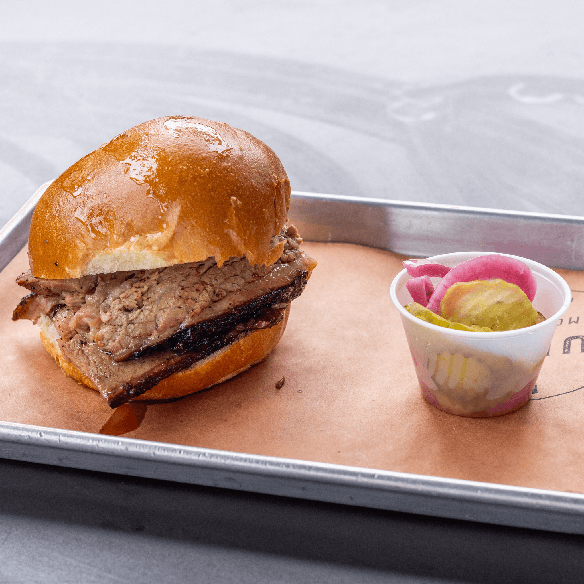 Brisket Sandwich.