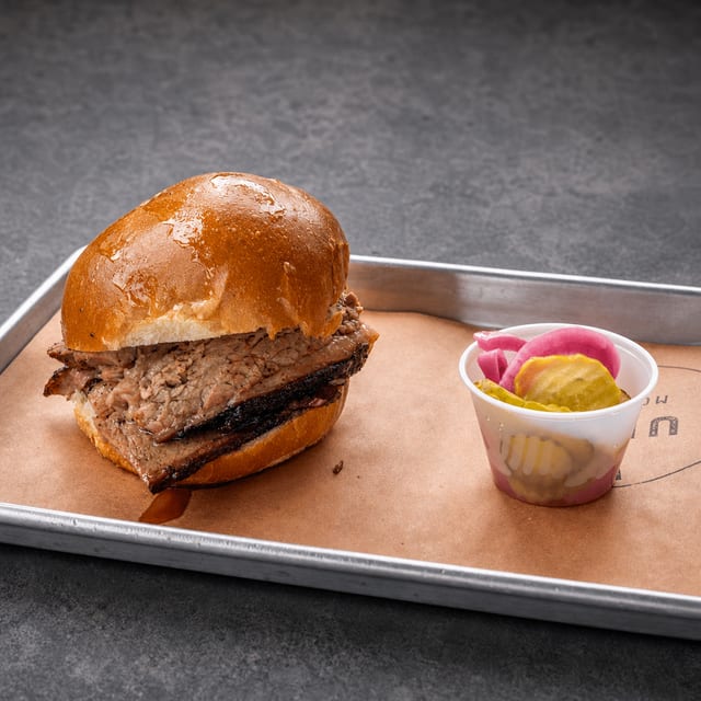 Brisket Sandwich.
