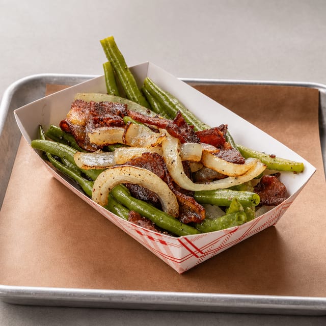Green Beans & Bacon.