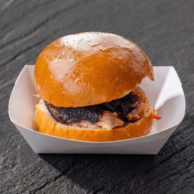 Pulled Pork Sandwich.
