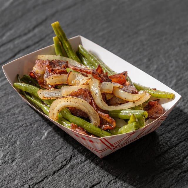 Green Beans with Bacon.