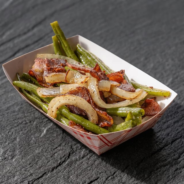 Green Beans & Bacon.